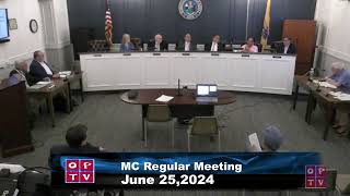 Oradell Mayor amp Council Meeting June 25 2024 [upl. by Kriste]