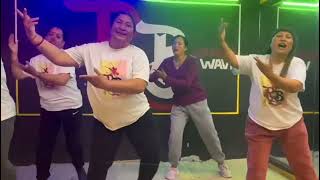 galat bat dance video  rb zumba chenter [upl. by Annavoeg]