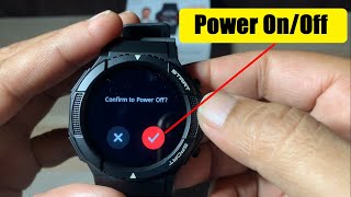 How to Turn OnOff Fireboltt Smartwatch  Firebolt Smart Watch Power On Kaise Kare firebolttquest [upl. by Meda]