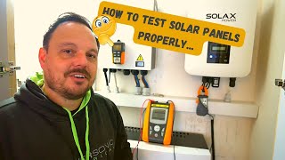 How to properly test solar panels Solar panel efficiency  Does it really give more energy [upl. by Rimat]