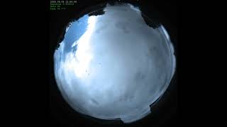 4K All Sky Cloud Watching Timelapse for Monday 05 August 2024 [upl. by Bonine]