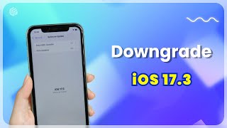 No Data Loss How to Downgrade iOS 174 iOS 173 to iOS 172 [upl. by Glendon965]