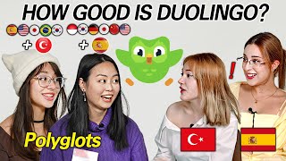 7 Days on Duolingo Can 2 Polyglots Learn Turkish amp Spanish Languages [upl. by Branham830]