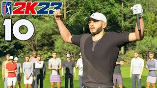 Adam Competes in His 2nd Championship Event  PGA Tour 2k23 My Career  Ep10 [upl. by Nanreik536]