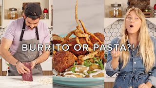 Can This Pro Chef Turn A Chipotle Burrito Into Pasta [upl. by Adiol614]