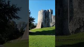 Chepstow Castle in Monmouthshire South Wales 🇬🇧 111024 [upl. by Ahser]