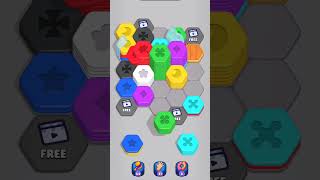 Hexa Sort game gammer gamming fun kids viral shorts kidsgames [upl. by Mandelbaum746]