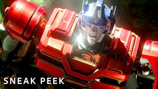 Transformers One  On The Run  Sneak Peak  NEW Clip [upl. by Allehcram]