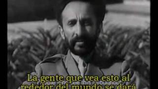 Habla Haile Selassie I subtitulos en español [upl. by Delly]