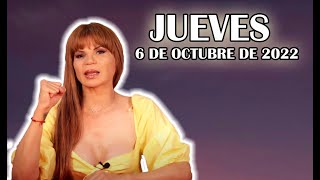 Horóscopo de hoy✨ Mhoni Vidente 6 de Octubre 2022🙌Estas soñando en tu propio amor [upl. by Muldon]