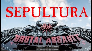 SEPULTURA BRASIL10082023LIVESHOWBRUTAL ASSAULT vol 26THRASH METALJOSEFSTADTCZ [upl. by Soble]