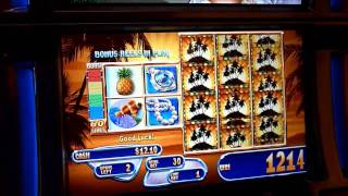 Fortunes of The Caribbean Slot Machine Bonus Win queenslots [upl. by Edithe]