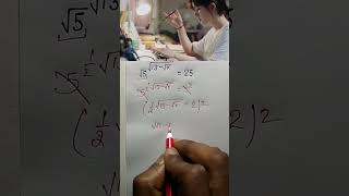 Solving Sqrt5sqrt13sqrtx25 [upl. by Binni]