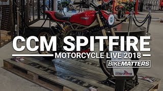 2019 CCM Spitfire  Foggy Edition Spitfire  Motorcycle Live 2018 [upl. by Nolad976]