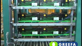 GREEFA  QSort sorting machine for cucumbers location LGV Austria [upl. by Annahavas]