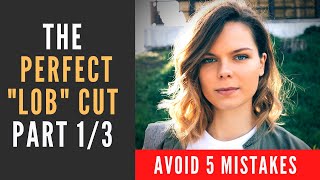 Long Layered Bob Lob Haircut amp Hairstyles for women 2021  Full tutorial step by step [upl. by Ahsinyt467]