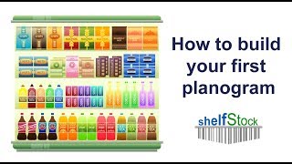 How to build a planogram with Retail Shelf Planner [upl. by Jeanine]