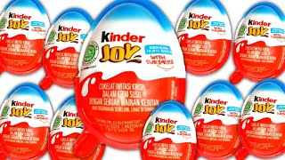 Yummy Kinder Surprise Chocolate  Very Yummy Kinder  A Lot of Candy ASMR chupa chups [upl. by Barbi]