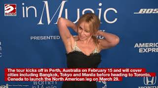 Kylie Minogue will go on her first North American tour in 13 years [upl. by Partridge]