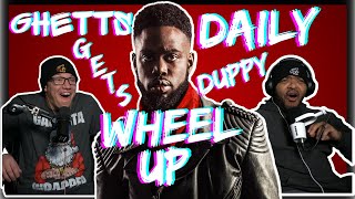 Ghetts FINALLY Up Close amp Personal  Americans React to Ghetts Daily Duppy Wheel up Video [upl. by Yelhsa]