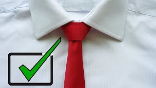 How to Tie a Tie easy way for BEGINNERS [upl. by Ardy]