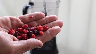 Wild Raspberry and Blackberry Smoothie [upl. by Weathers]