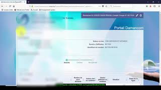 DAMANCOM La télédéclaration et le Télépaiement des cotisations CNSS [upl. by Siol393]