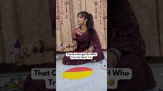 Rangoli ek art hai art rangoli funny diwali youtubefeed [upl. by Leanne686]