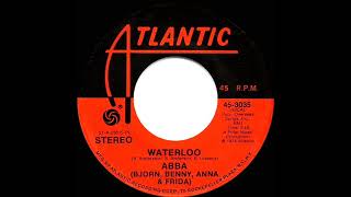 1974 HITS ARCHIVE Waterloo  ABBA stereo 451 UK hit [upl. by Felicia]