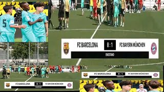 FT Barça Cadet B 81 Bayern Munich [upl. by Eugenia570]