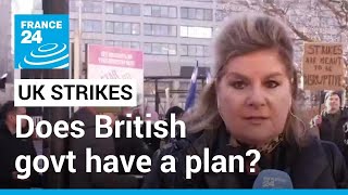 UK healthcare strikes Does the British government have a plan • FRANCE 24 English [upl. by Onaivlis]