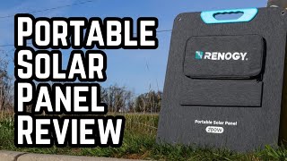 Renogy EFlexCore 200w Portable Folding Solar Panel Review [upl. by Akitahs]