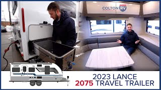 2023 Lance 2075 Travel Trailer Walkthrough Tour [upl. by Minier557]