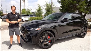 Is the 2024 Jaguar FPace SVR the BEST new luxury performance SUV to BUY [upl. by Padraic]