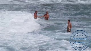 Boufos Beach Sissi Crete HD [upl. by Nalro]