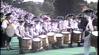 1993 West Point Fife and Drum Halftime Show [upl. by Annuahsal]