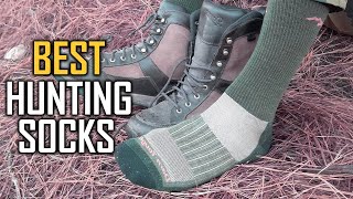 Top 5 Best Hunting Socks for WarmthCold FeetHot WeatherWinterSweaty FeetDiabetics Review 2023 [upl. by Cappello470]