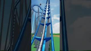 Theme park tycoon 2 custom rollercoaster roblox clip [upl. by Jervis]