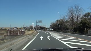 埼玉県道46号 02 加須北川辺線 加須 → 北川辺 車載 [upl. by Arihsak]