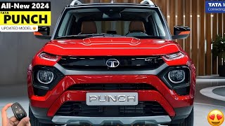 Finally❗2024 TATA PUNCH FACELIFT LAUNCHED 😍 Rear AC VENTS  Sunroof  New Design  New Tata Punch✅ [upl. by Enahsed]