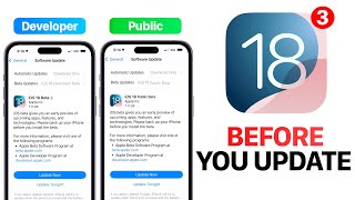 iOS 18 Beta 3 amp Public Beta  Watch This BEFORE You Update [upl. by Nashoma698]