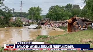 Tennessee flooding 22 dead dozens missing  LiveNOW from FOX [upl. by Airehs382]