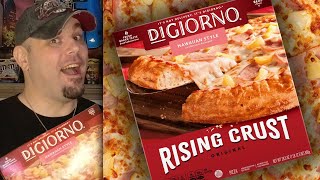 DiGiorno Hawaiian Style Rising Crust Pizza Review [upl. by Ecinnahs]