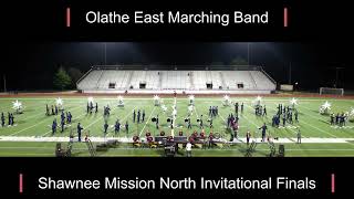 Olathe East Marching Band at Shawnee Mission North Invitational 10122024 [upl. by Diane-Marie674]