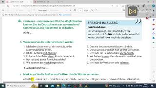 Aspekte Neu B2 Lektion 1 Modul 3 Missverständliches quot Grammatik quotquot [upl. by Ahselrac]