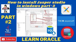 How to install jasperstudio server in windows part2 [upl. by Ainoloppa]