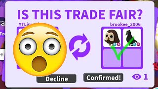 Accepting EVERY Trade In Adopt Me Roblox [upl. by Oakley452]