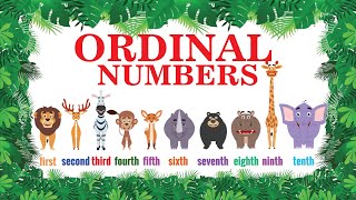 Ordinal Numbers  On Your Mark Get Set Go [upl. by Irene507]