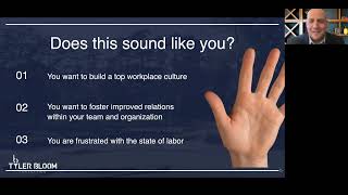 Tyler Bloom presents Workforce Development and Recruiting Strategies [upl. by Suollecram]