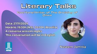 Literary Talks Writer  Naseem Jamnia USAIran [upl. by Oravla]